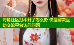 海角社区打不开了怎么办 快速解决互动交流平台访问问题