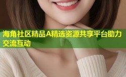 海角社区精品A精选资源共享平台助力交流互动