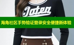 海角社区手势验证登录安全便捷新体验