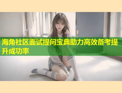 海角社区面试提问宝典助力高效备考提升成功率  第1张