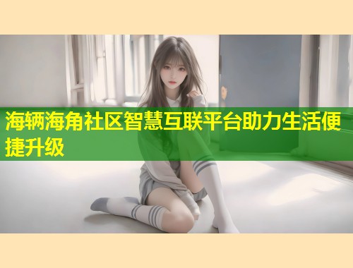 海辆海角社区智慧互联平台助力生活便捷升级  第2张