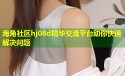 海角社区hj08d精华交流平台助你快速解决问题