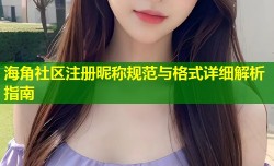海角社区注册昵称规范与格式详细解析指南