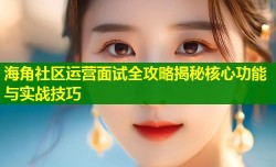 海角社区运营面试全攻略揭秘核心功能与实战技巧