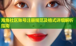 海角社区账号注册规范及格式详细解析指南