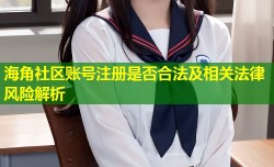 海角社区账号注册是否合法及相关法律风险解析