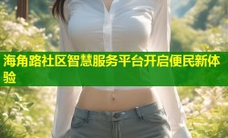 海角路社区智慧服务平台开启便民新体验